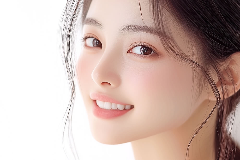 那覇で小顔にした女性のイメージ
